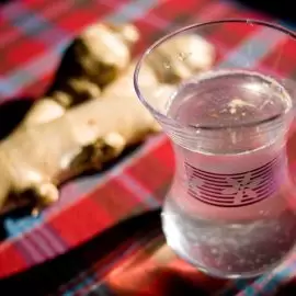 Odchudzająca woda imbirowa