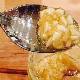 czosnek syrop czosnkowy