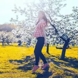 Skóra kobiety ciężarnej