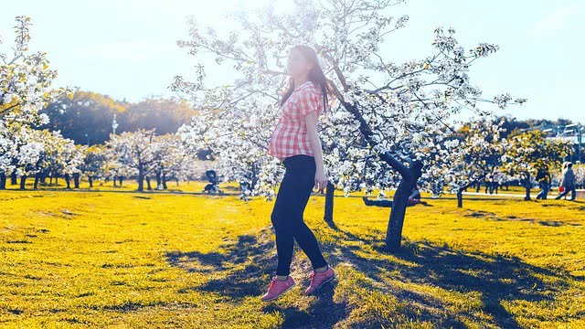 Skóra kobiety ciężarnej