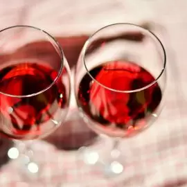czerwone wino