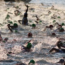 Skurcz mięśni podczas pływania